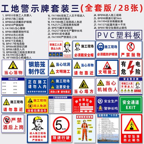 标识牌设计 从警告警示到生产安全的关键环节