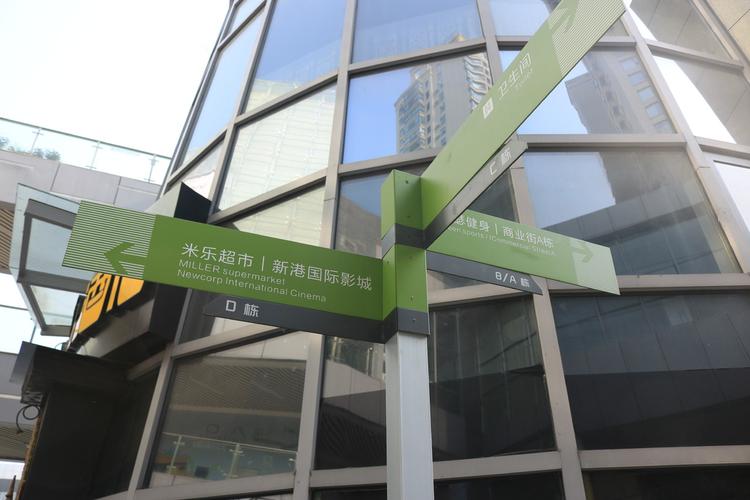 标识标牌设计分流导向牌指向牌景区路标城市道路标识平面设计